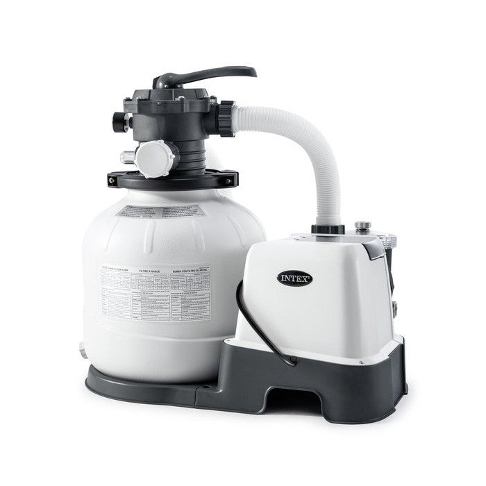 Intex Krystal Clear Sandfilteranlage & Salzwassersystem 6 m³, QX2100/ECO15220