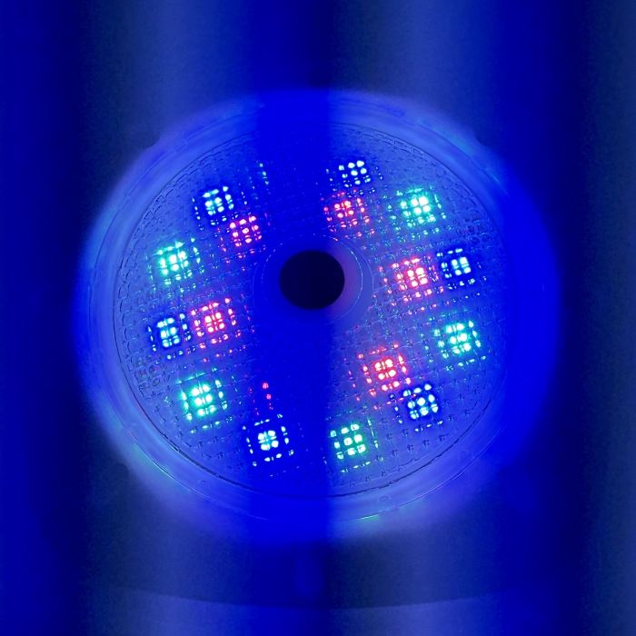 Seamaid LED-Scheinwerfer, mit Magnet, Kunststoff weiss/anthrazit, LED weiß/RGB