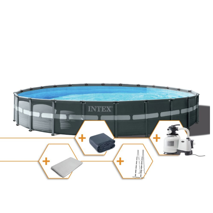 Intex Frame Pool Ultra Rondo XTR Ø 732x132 cm