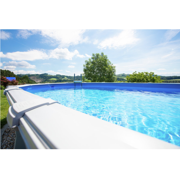 Steinbach Stahlwandpool Grande oval 549x366x135 cm