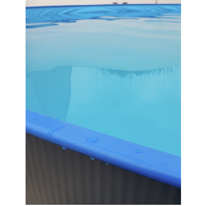 Steinbach Stahlwandpool Nuovo Ø 550x120 cm, anthrazit