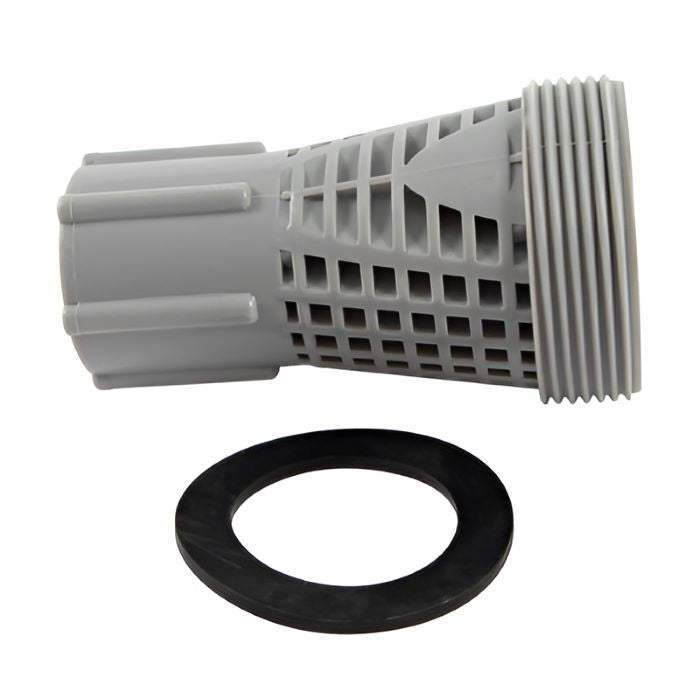 Steinbach Adapter für Intex Pools, 2 Zoll Außengewinde x 1 Zoll Innengewinde, inkl. Dichtung, Ersatzteil für Speed Clean Comfort 50 und 75