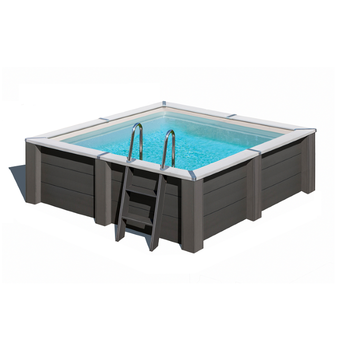 Gre Composite/WPC quadratisch 315x315x96 cm, NEU