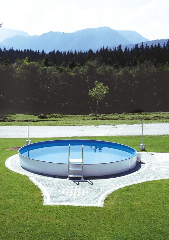 Stahlwandpool Styria rund