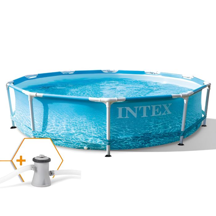 Intex Frame Pool Beachside Ø 305x76 cm