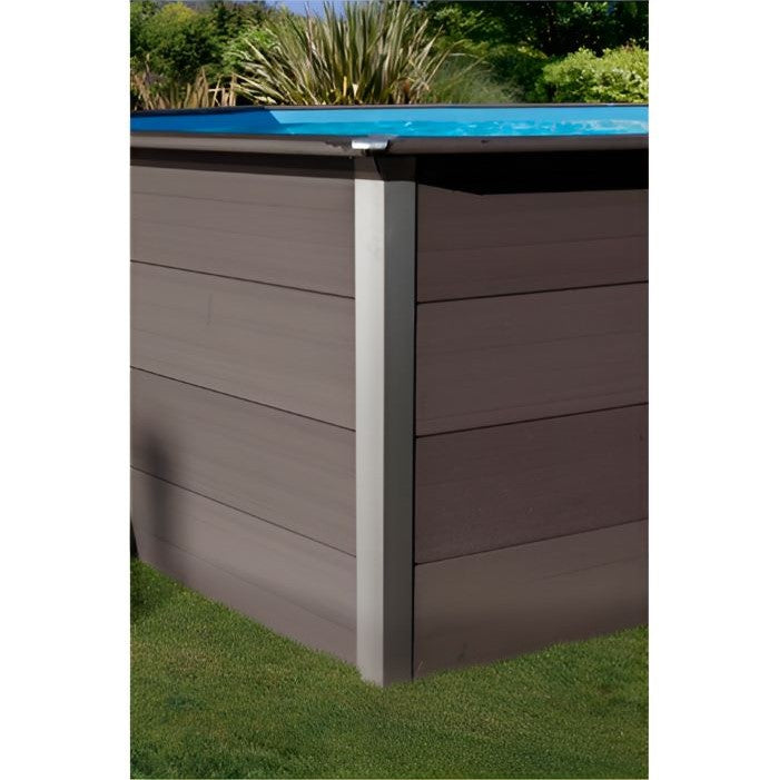 Gre Composite/WPC oval 804x386x124 cm