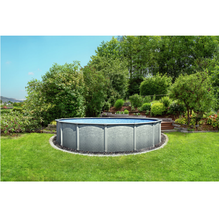 Steinbach Stahlwandpool Grande rund Ø 366x135 cm