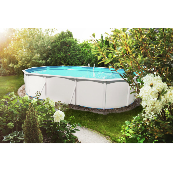 Steinbach Stahlwandpool Nuovo de Luxe oval 640x366x120 cm