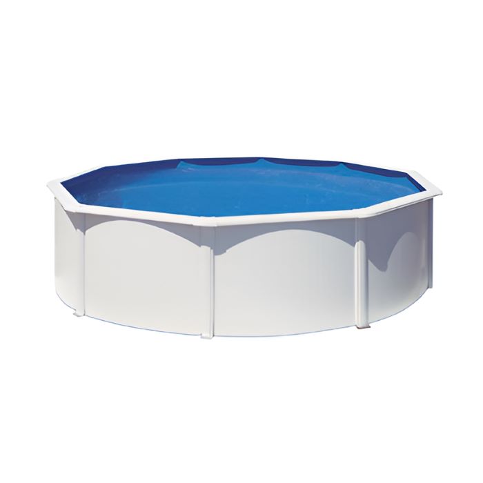 Gre Stahlwandpool Whitestar 350x132 cm, ohne Filteranlage, LAGERND