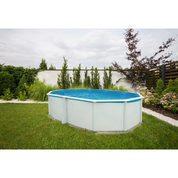 Steinbach Highline 640x366x132 cm, Gartenansicht mit 1 Steher