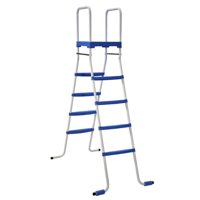 Steinbach Standardleiter mit Plattform, 4-stufig, ungesicherter Zugang
