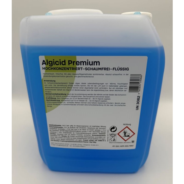 myPool BWT Algicid Premium Hochkonzentrat schaumfrei, 5 l