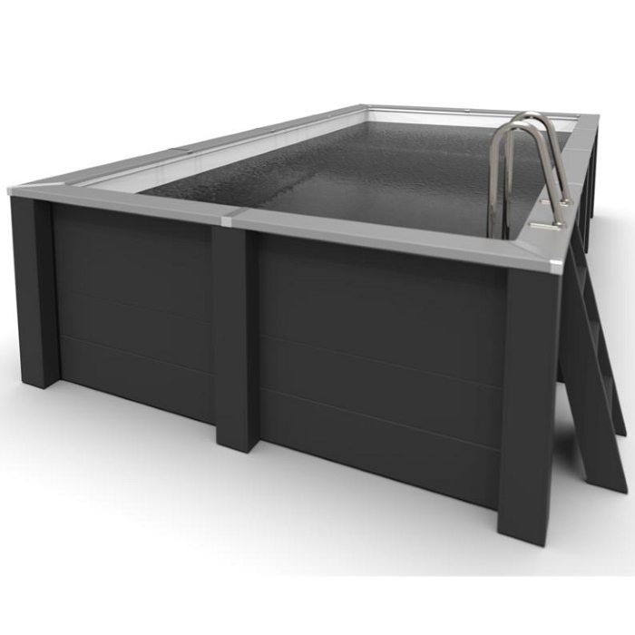 Gre Composite/WPC rechteckig 595x315x126 cm, NEU
