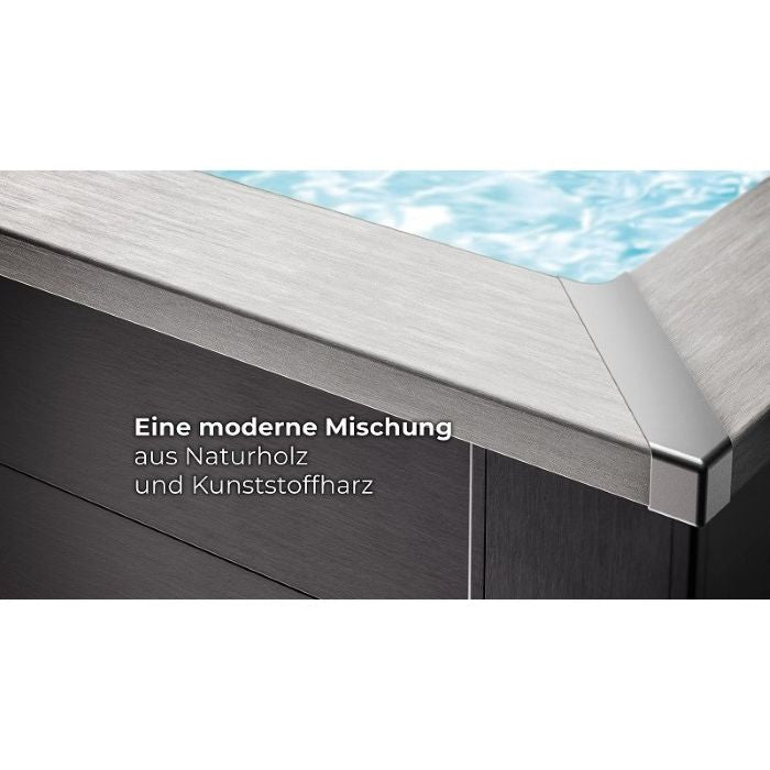 Gre Composite/WPC rechteckig 315x175x96 cm, NEU