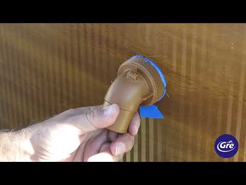 Skimmer und Einlaufdüse Montage
